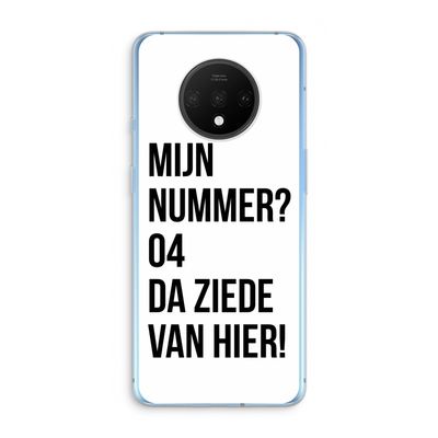 Da ziede van hier: OnePlus 7T Transparant Hoesje