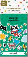 Party Party 6 Sticker boekjes - Superhelden (Paperback)