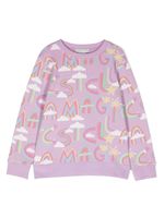 Stella McCartney Kids sweat à imprimé graphique - Violet - thumbnail