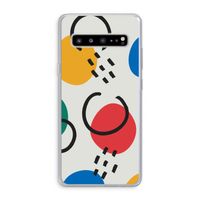 Illustratieve pop 3: Samsung Galaxy S10 5G Transparant Hoesje