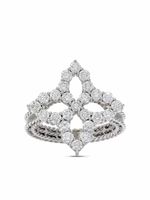 Roberto Coin bague Princess en or blanc 18ct ornée de diamants - Argent