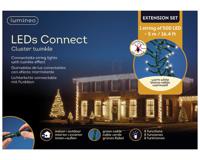 Lumineo LED's Connect Koppelverlichting Cluster Twinkle Verlengset Warm Wit - thumbnail