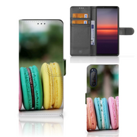 Sony Xperia 5II Book Cover Macarons - thumbnail