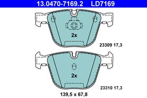 ATE Remblokset 13.0470-7169.2