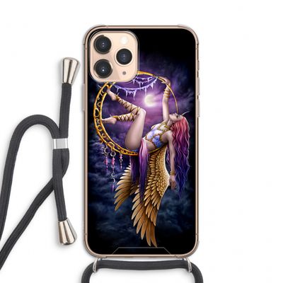 Aerial Angel: iPhone 11 Pro Transparant Hoesje met koord