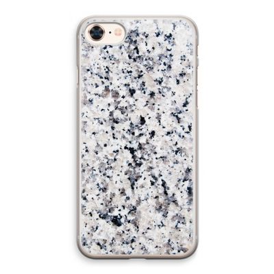 Gespikkelde marmer: iPhone 8 Transparant Hoesje