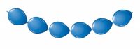 Blauwe Knoopballonnen - 3 meter - thumbnail