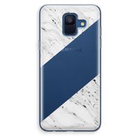 Biggest stripe: Samsung Galaxy A6 (2018) Transparant Hoesje