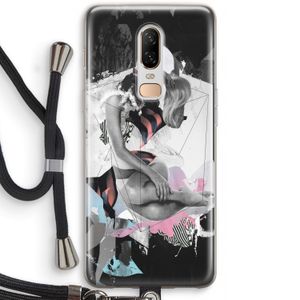 Camouflage de sommeil: OnePlus 6 Transparant Hoesje met koord