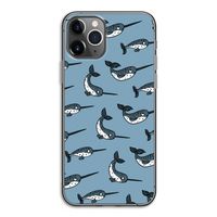 Narwhal: iPhone 11 Pro Transparant Hoesje