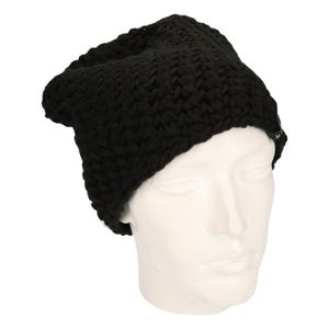 Basic beanie muts zwart voor heren   -