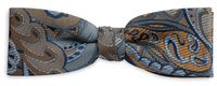 Sir Redman SRBOWTIE24046 Strik Paisley Pim - Blauw - thumbnail