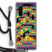 Skew Bee 2: Sony Xperia 5 Transparant Hoesje met koord