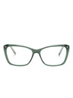 Carolina Herrera lunettes de vue à monture papillon - Vert