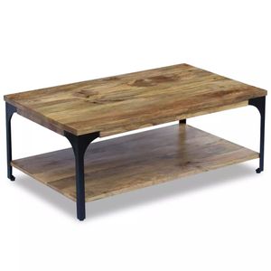 Salontafel mangohout 100x60x38 cm