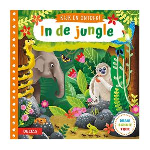 Deltas Boek Kijk en Ontdek In De Jungle