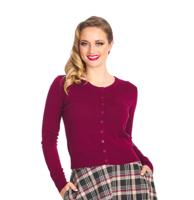 Banned Winter Storm Cardigan Burgundy-L Banned Winter Storm Cardigan Burgundy-L