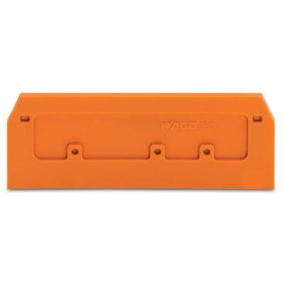 WAGO 280-371 Afsluit- en scheidingsplaat Oranje 100 stuk(s)