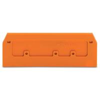 WAGO 280-371 Afsluit- en scheidingsplaat Oranje 100 stuk(s)