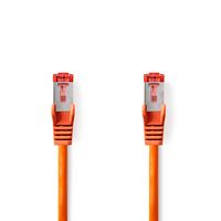 CAT6 S/FTP-Netwerkkabel | RJ45 Male - RJ45 Male | 10 m | Oranje - thumbnail