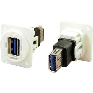 Cliff Adapter, Bus, inbouw USB-poort Type-A - USB-poort Type-A CP30205NXW 1 stuk(s)