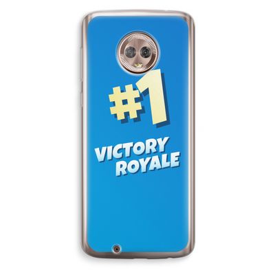 Victory Royale: Motorola Moto G6 Transparant Hoesje
