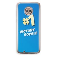 Victory Royale: Motorola Moto G6 Transparant Hoesje