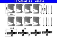 Accessoireset, schijfremblok 13046002142
