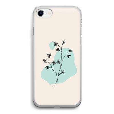Love your petals: iPhone SE 2020 Transparant Hoesje