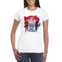 Officieel Toppers in concert 2019 t-shirt wit dames 2XL  -