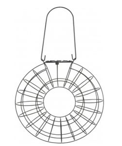 TRIXIE VETBOLHOUDER ROND METAAL ZWART 24X24X8 CM 2 ST