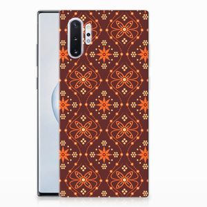 Samsung Galaxy Note 10 Plus TPU bumper Batik Brown