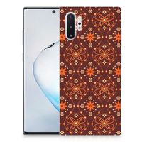 Samsung Galaxy Note 10 Plus TPU bumper Batik Brown