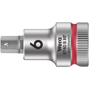 Wera 8740 B HF 05003035001 Dop (zeskant) Dopsleutelinzetstuk 6 mm 3/8 (10 mm)