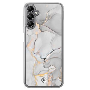 Samsung Galaxy A14 hybride hoesje - Marmer grijs