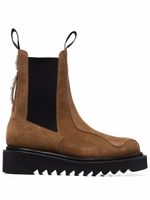 Toga Virilis bottines chelsea en daim - Marron - thumbnail