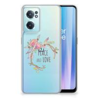 OnePlus Nord CE 2 5G Telefoonhoesje met Naam Boho Text