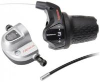 Shimano SL 3S42 Shifter Revo Nexus rechts Rubber Zwart