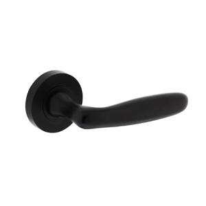 Intersteel DeurklinkBjorn op rozet zwart - 0023.169202