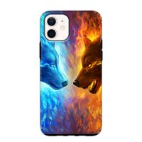 Fire & Ice: iPhone 12 mini Tough Case