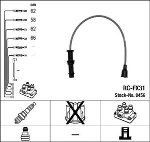 Bougiekabelset RCFX31