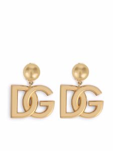 Dolce & Gabbana boucles d'oreilles pendantes à logo DG