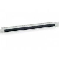 Equip 327411 brush panel, black (ral 9005) brush panel, black, 1u, 48.3 cm (19") 44 mm, 92.3 mm - thumbnail