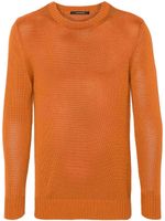 Tagliatore pull en coton à col rond - Orange