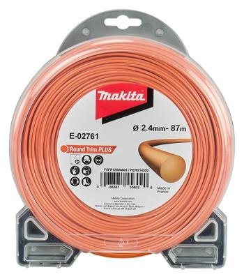 Makita Accessoires Maaidraad 2,4mm x 87M Rond | Oranje - E-02761