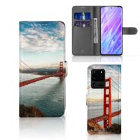 Samsung Galaxy S20 Ultra | Flip Cover | Golden Gate Bridge