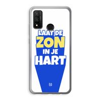 Laat de zon in je hart: Huawei P Smart (2020) Transparant Hoesje