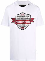 Philipp Plein t-shirt à slogan imprimé - Blanc