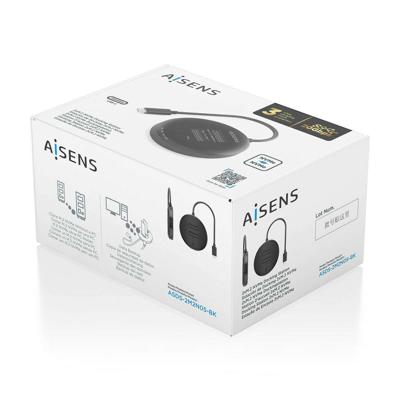 Basis oplader Aisens ASDS-2M2N05-BK Zwart