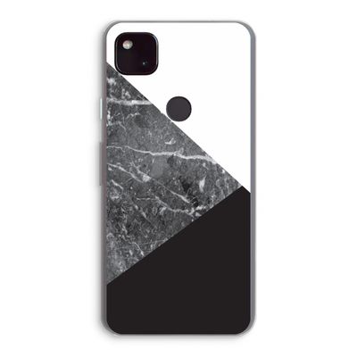 Combinatie marmer: Google Pixel 4a 5G Transparant Hoesje